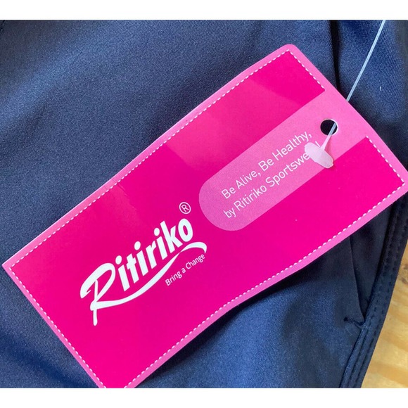NWT Ritiriko Jogger Pants Size Small Women’s Navy Athletic - Picture 3 of 9